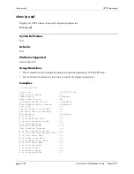 Preview for 886 page of Alcatel-Lucent 060321-10, Rev. B Cli Reference Manual