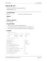 Preview for 907 page of Alcatel-Lucent 060321-10, Rev. B Cli Reference Manual