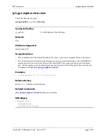 Preview for 1051 page of Alcatel-Lucent 060321-10, Rev. B Cli Reference Manual