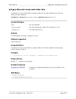 Preview for 1115 page of Alcatel-Lucent 060321-10, Rev. B Cli Reference Manual