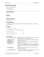 Preview for 1119 page of Alcatel-Lucent 060321-10, Rev. B Cli Reference Manual