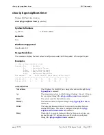 Preview for 1142 page of Alcatel-Lucent 060321-10, Rev. B Cli Reference Manual