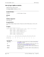 Preview for 1144 page of Alcatel-Lucent 060321-10, Rev. B Cli Reference Manual