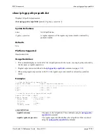 Preview for 1149 page of Alcatel-Lucent 060321-10, Rev. B Cli Reference Manual