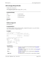 Preview for 1153 page of Alcatel-Lucent 060321-10, Rev. B Cli Reference Manual