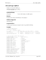 Preview for 1195 page of Alcatel-Lucent 060321-10, Rev. B Cli Reference Manual