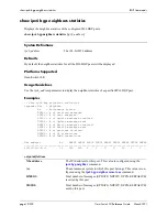 Preview for 1200 page of Alcatel-Lucent 060321-10, Rev. B Cli Reference Manual