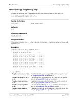 Preview for 1205 page of Alcatel-Lucent 060321-10, Rev. B Cli Reference Manual