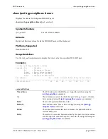 Preview for 1207 page of Alcatel-Lucent 060321-10, Rev. B Cli Reference Manual