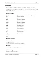 Preview for 1225 page of Alcatel-Lucent 060321-10, Rev. B Cli Reference Manual