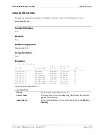 Preview for 1253 page of Alcatel-Lucent 060321-10, Rev. B Cli Reference Manual