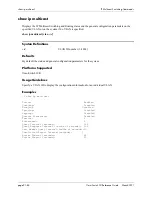 Preview for 1342 page of Alcatel-Lucent 060321-10, Rev. B Cli Reference Manual