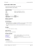 Preview for 1419 page of Alcatel-Lucent 060321-10, Rev. B Cli Reference Manual