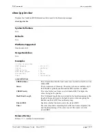 Preview for 1473 page of Alcatel-Lucent 060321-10, Rev. B Cli Reference Manual