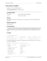 Preview for 1518 page of Alcatel-Lucent 060321-10, Rev. B Cli Reference Manual