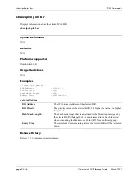 Preview for 1530 page of Alcatel-Lucent 060321-10, Rev. B Cli Reference Manual