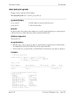 Preview for 1536 page of Alcatel-Lucent 060321-10, Rev. B Cli Reference Manual