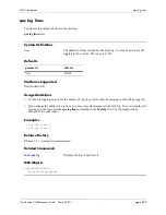 Preview for 1569 page of Alcatel-Lucent 060321-10, Rev. B Cli Reference Manual