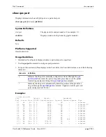 Preview for 1613 page of Alcatel-Lucent 060321-10, Rev. B Cli Reference Manual