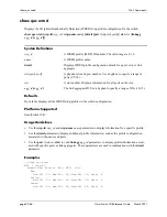 Preview for 1624 page of Alcatel-Lucent 060321-10, Rev. B Cli Reference Manual