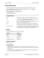 Preview for 1648 page of Alcatel-Lucent 060321-10, Rev. B Cli Reference Manual