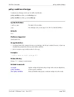 Preview for 1705 page of Alcatel-Lucent 060321-10, Rev. B Cli Reference Manual