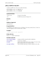 Preview for 1716 page of Alcatel-Lucent 060321-10, Rev. B Cli Reference Manual