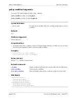 Preview for 1756 page of Alcatel-Lucent 060321-10, Rev. B Cli Reference Manual