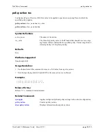 Preview for 1773 page of Alcatel-Lucent 060321-10, Rev. B Cli Reference Manual