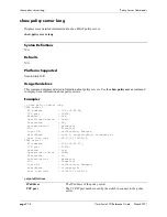 Preview for 1822 page of Alcatel-Lucent 060321-10, Rev. B Cli Reference Manual