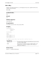 Preview for 2027 page of Alcatel-Lucent 060321-10, Rev. B Cli Reference Manual