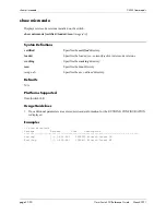 Preview for 2058 page of Alcatel-Lucent 060321-10, Rev. B Cli Reference Manual