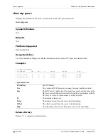 Preview for 2150 page of Alcatel-Lucent 060321-10, Rev. B Cli Reference Manual