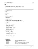 Preview for 2175 page of Alcatel-Lucent 060321-10, Rev. B Cli Reference Manual