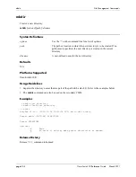 Preview for 2192 page of Alcatel-Lucent 060321-10, Rev. B Cli Reference Manual