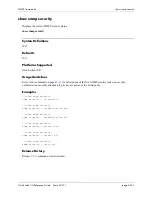 Preview for 2265 page of Alcatel-Lucent 060321-10, Rev. B Cli Reference Manual