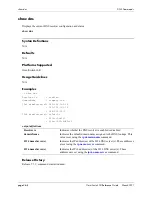 Preview for 2292 page of Alcatel-Lucent 060321-10, Rev. B Cli Reference Manual