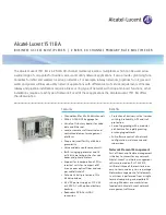 Alcatel-Lucent 1511 BA Brochure & Specs preview