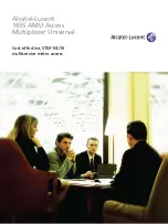 Предварительный просмотр 1 страницы Alcatel-Lucent 1655 AMU Brochure