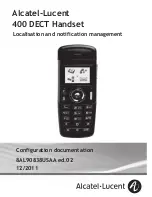 Preview for 1 page of Alcatel-Lucent 400 DECT Localisation And Notification Management