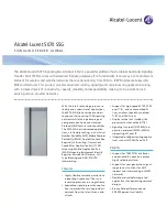 Alcatel-Lucent 5070 SSG Specifications preview