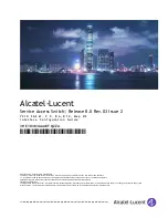 Alcatel-Lucent 7210 SAS E OS Interface Configuration Manual preview