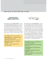 Предварительный просмотр 8 страницы Alcatel-Lucent 7330 ISAM RA Brochure