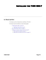 Preview for 51 page of Alcatel-Lucent 7450 ESS-7 Installation Manual