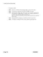 Preview for 78 page of Alcatel-Lucent 7450 ESS-7 Installation Manual