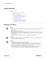 Preview for 118 page of Alcatel-Lucent 7450 ESS-7 Installation Manual