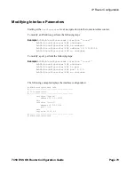 Preview for 79 page of Alcatel-Lucent 7450 ESS Series Configuration Manual