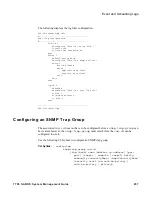 Предварительный просмотр 237 страницы Alcatel-Lucent 7705 SAR System Management Manual
