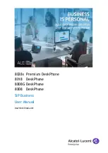 Alcatel-Lucent 8008G DeskPhone User Manual preview