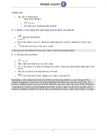 Preview for 17 page of Alcatel-Lucent 8082 My IC Phone User Manual